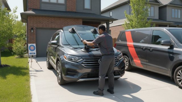 Mobile Windshield Replacement in Barrhaven: On-Site Service & ADAS Calibration