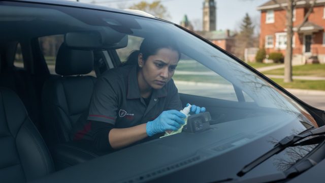 How to Clean ADAS Cameras After Windshield Replacement