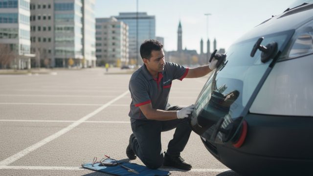 Commercial Van Glass Replacement in Ottawa: Minimize Downtime & Maximize Safety