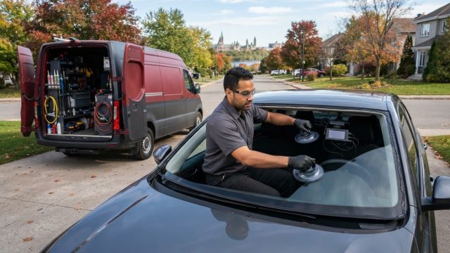 Mobile Windshield Service in Gatineau, QC: What to Expect