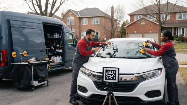 Nissan Rogue windshield replacement in Orleans: repair or replace